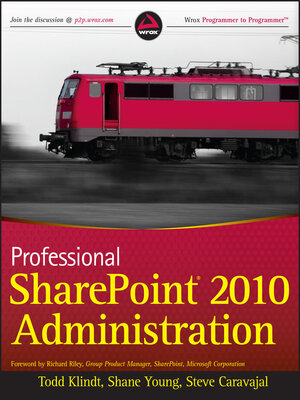 cover image of Professional SharePoint 2010 Administration